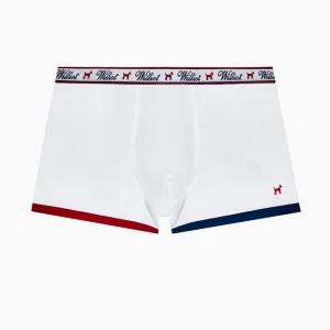 Boxer Liso Blanco