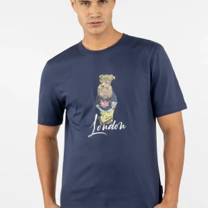Camiseta Mr Williot London Marino