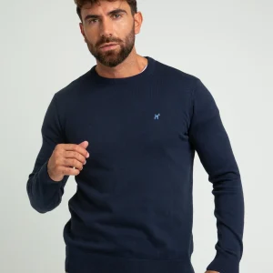 Jersey Cuello Redondo Marino