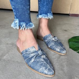 ZUECOS SABINA JEAN NEVADO NUDO Tipo SLIPPERS