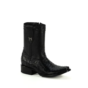Botin Dylan Piel De Avestruz